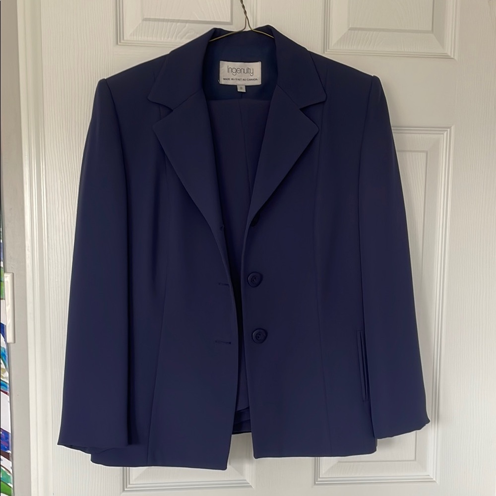 Women's Navy Suit